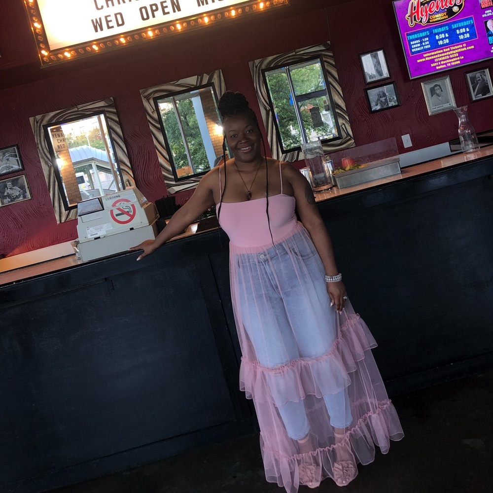 Lady in Pink
